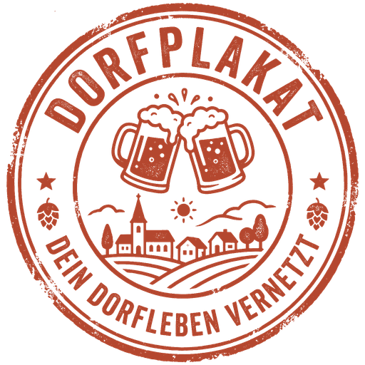 Dorfplakat – mit Herz fürs Dorf